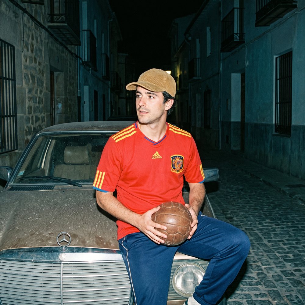 Camiseta retro de la selección española