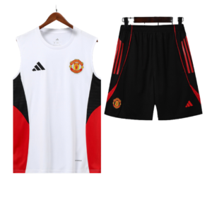 Conjunto de Entrenamiento Manchester United 2025/26 - Sin Mangas