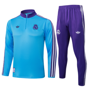 Chándal 2025/26 Cremallera Media - Real Madrid