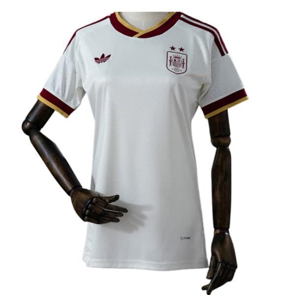 Camiseta Mujer Selección España Mundial 2026 - 2 Estrellas Visitante