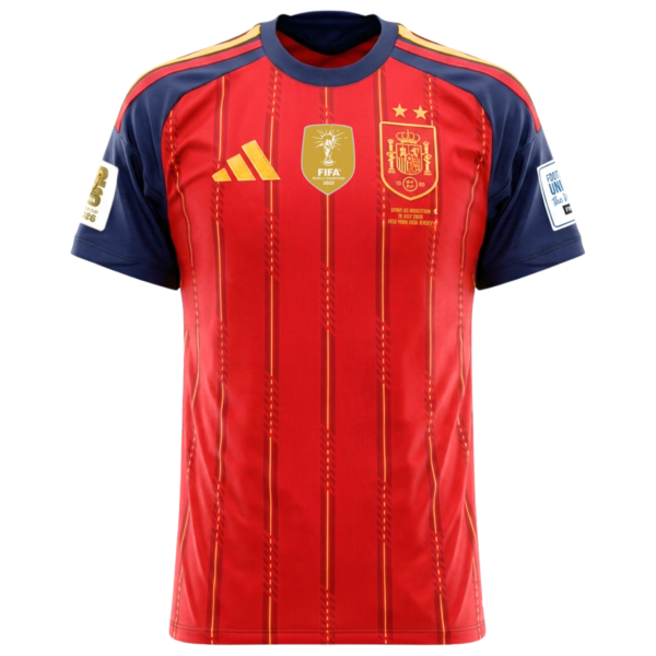 Camiseta Selección España Mundial 2026 - 2 Estrellas Local