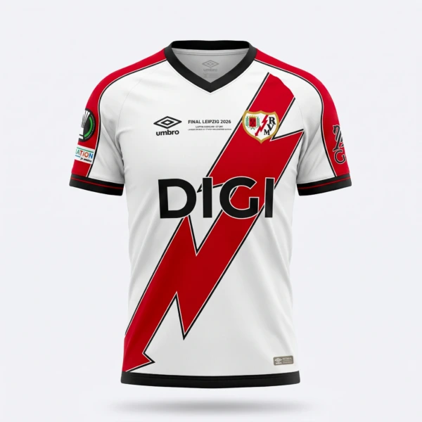 Camiseta Rayo Vallecano Final Conference League 2025/26