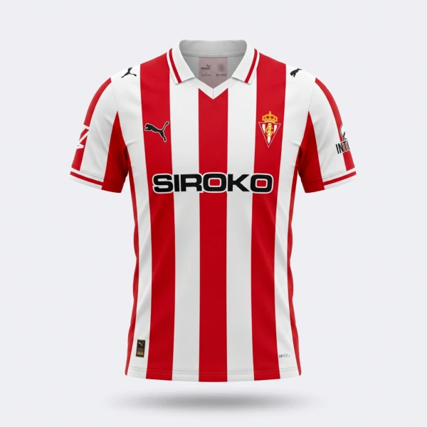 Camiseta Real Sporting de Gijón 2025/26