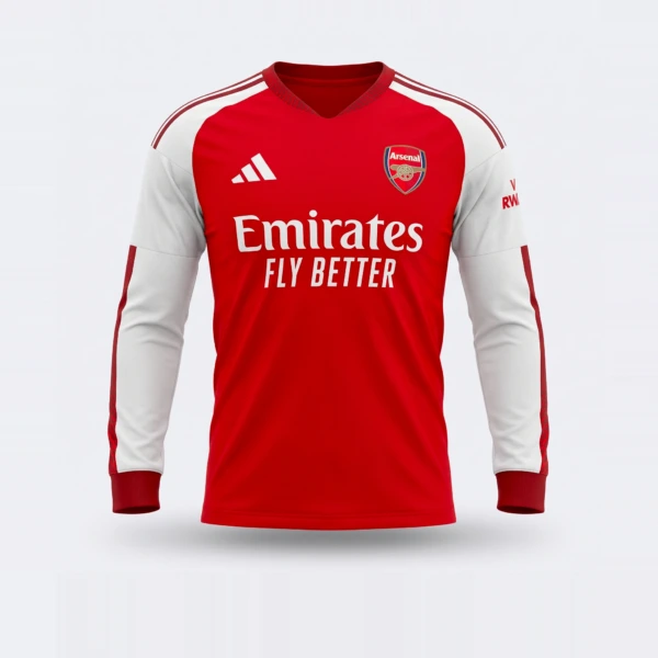 Camiseta Arsenal 2026/27 - Manga Larga