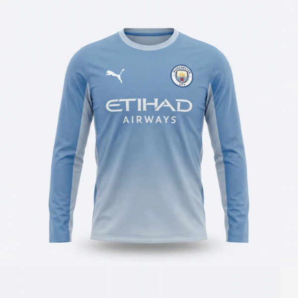Camiseta Manchester City 2026/27 - Manga Larga